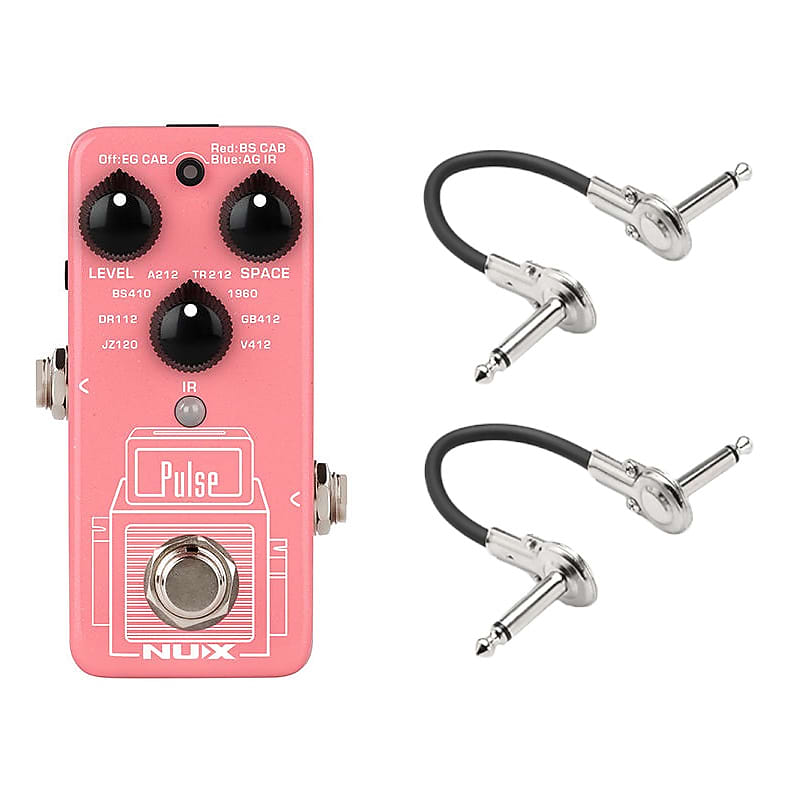 New NUX NSS4 Pulse IR Loader Mini Guitar Effects Pedal Reverb
