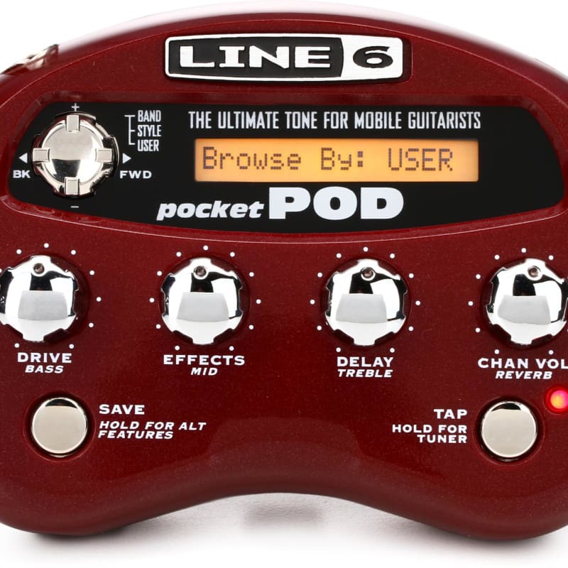 Line 6 Pocket POD Guitar Amp Emulator (3-pack) Bundle