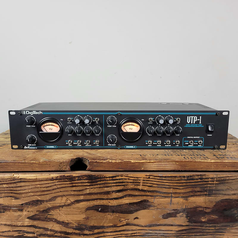 DigiTech VTP-1 Dual Vacuum-Tube Preamp/EQ/Converter | Reverb