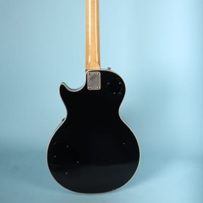 1970s AIMS Les Paul Custom Guitar Vintage - Black MIJ Japan image 10