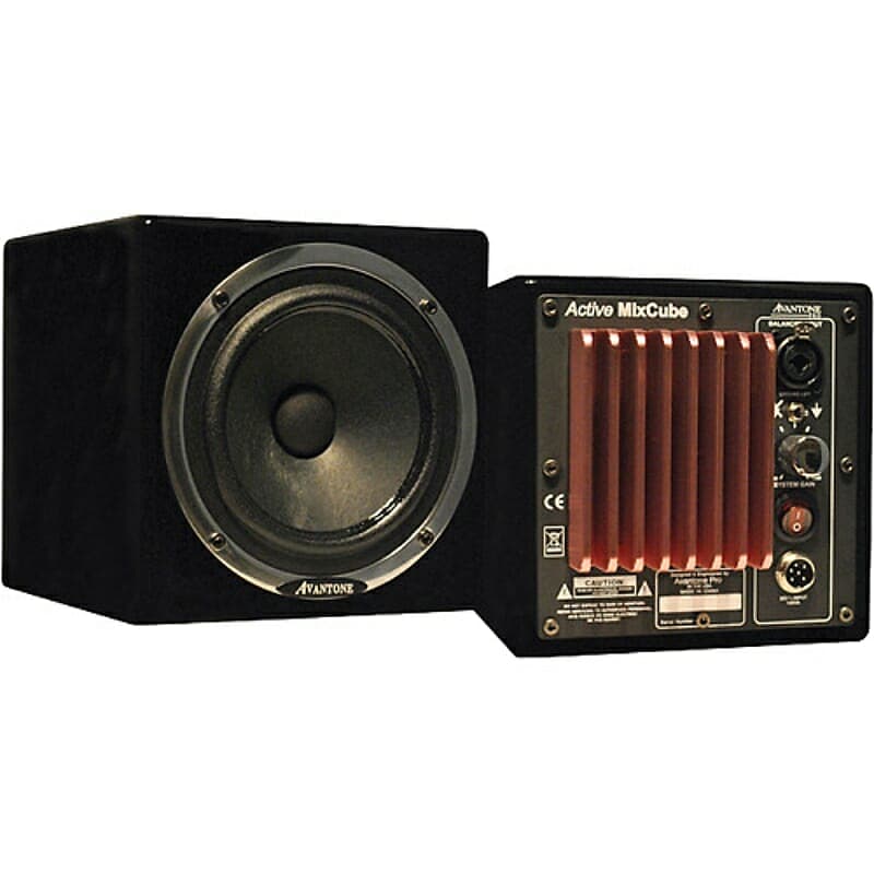 Avantone Pro MixCube Active Reference Monitor (Single, Black) image 1