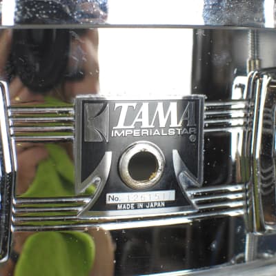 Vintage Tama No. 8005 Imperialstar King-Beat Steel 5x14" Snare Drum image 11