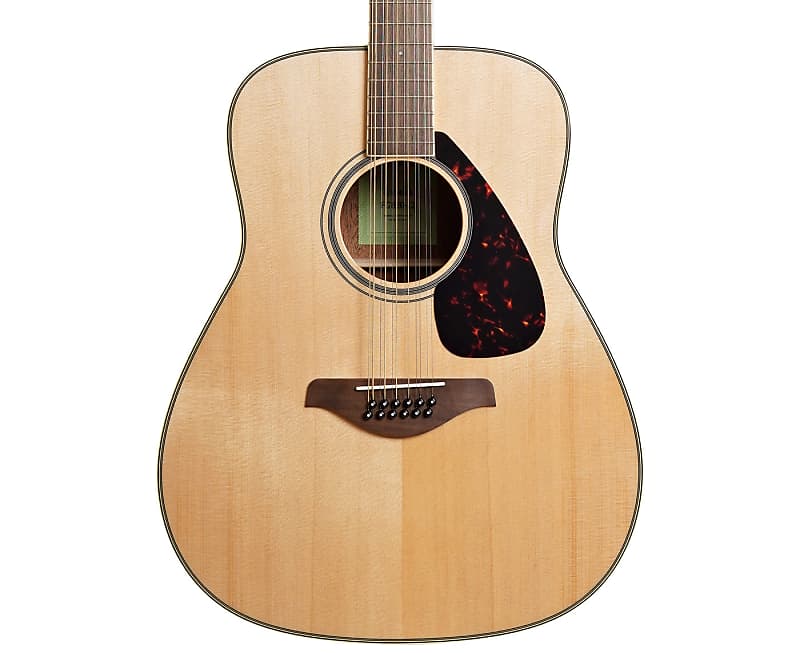 Yamaha FG820-12 Acoustic 12-String Guitar in Natural image 1