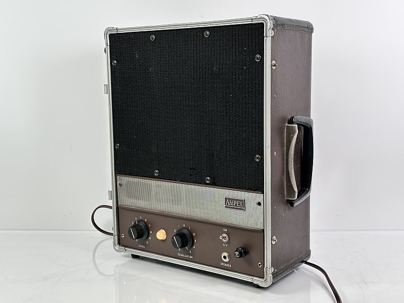 Ampex Model 622 Powered Speaker &amp; Amplifier  			