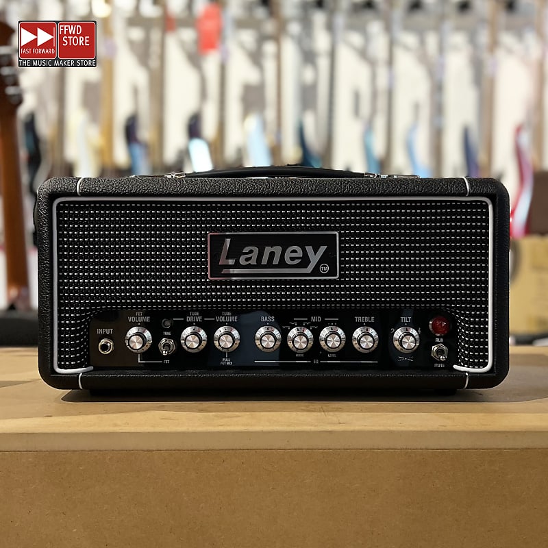 Laney DB500H Digbeth 500-Watt Hybrid Bass Amp Head - Black image 1