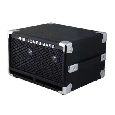 Phil Jones Bass C2 2x5" Bass Speaker Cabinet 200w 8Ω | Black image 1