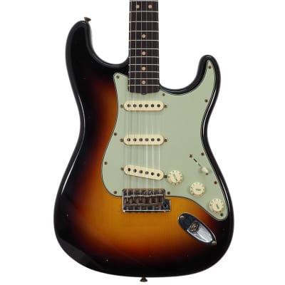 Fender Custom Shop '64 Stratocaster Journeyman Relic, Target 3-Colour Sunburst for sale