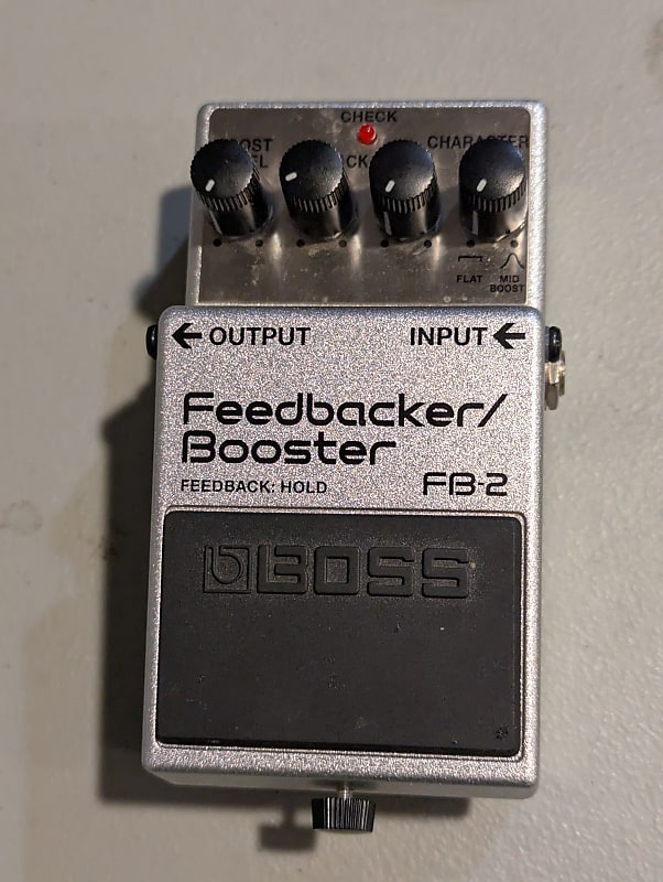 ギター BOSS FB2 Boss FB-2 Feedbacker/ Booster - YouTube