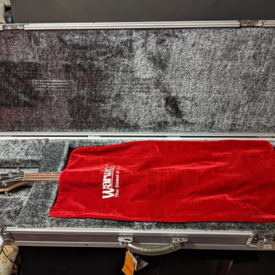 Warwick Streamer CV 2014 W/ OHSC + Case Candy 2014 Nirvana Black Stain, High Polish Finish image 6