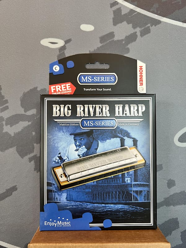 Hohner MS-Series Big River Harp - Key of D