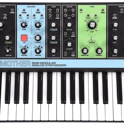 Moog Grandmother Semi-Modular Analog Synthesizer w/ Mixware