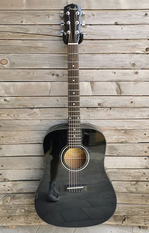 バ*ン様 Fender アコースティックギター DG-5 BLK （純正ソフトケ Fender DG5 Acoustic Guitar Black | Reverb