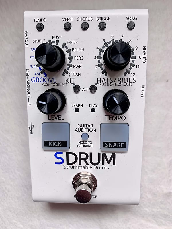 Digitech デジテック SDRUM DigiTech SDRUM Auto-drummer Pedal | Sweetwater
