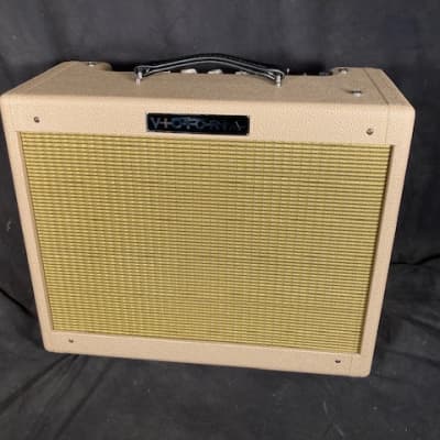 Victoria Vicky Verb Fawn 5-15 watt 1x12 Guitar Tube Amplifier for sale