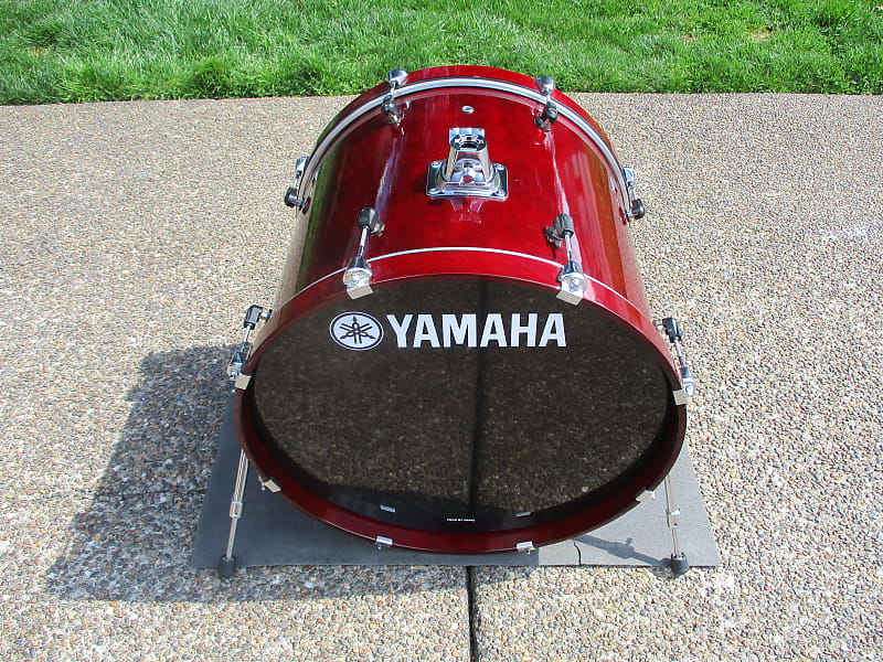 Yamaha Stage Custom 22 X 18 Bass Drum, Birch Shell, Cherry Reverb