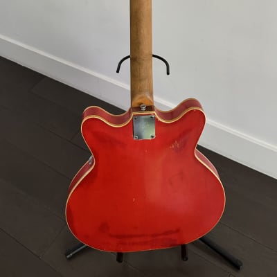 Fender Coronado II with Rosewood Fretboard 1966 - 1972 - Candy Apple Red image 4