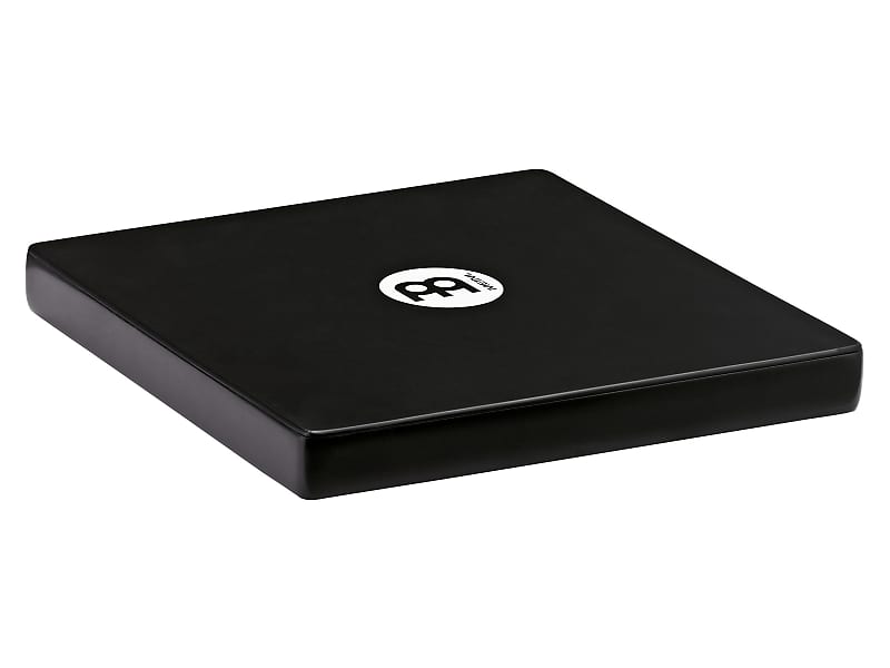 Meinl Percussion TCAJ1BK Compact Rubber Wood Travel Cajon, Black image 1