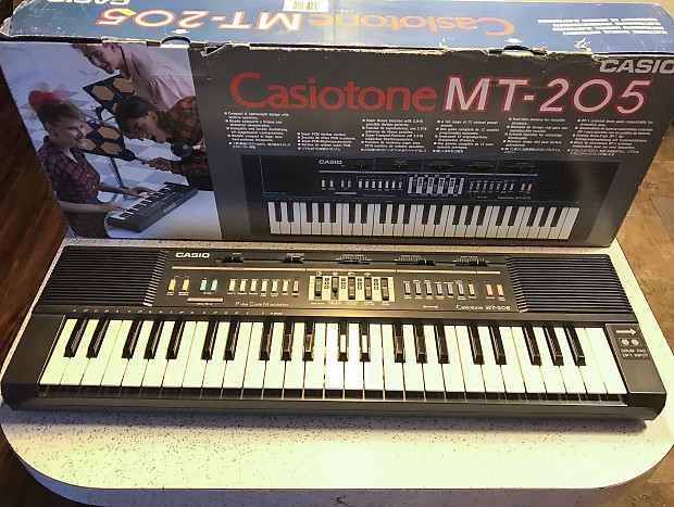 Casio mt on sale 205