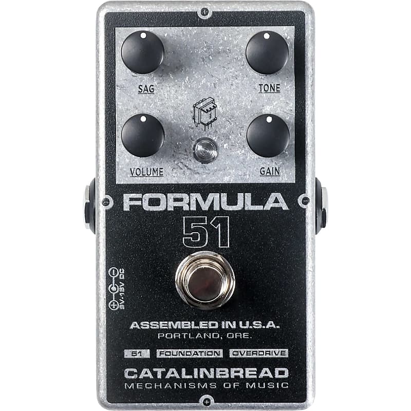 Catalinbread Formula 51 Foundation Overdrive Guitar Effects Pedal image 1