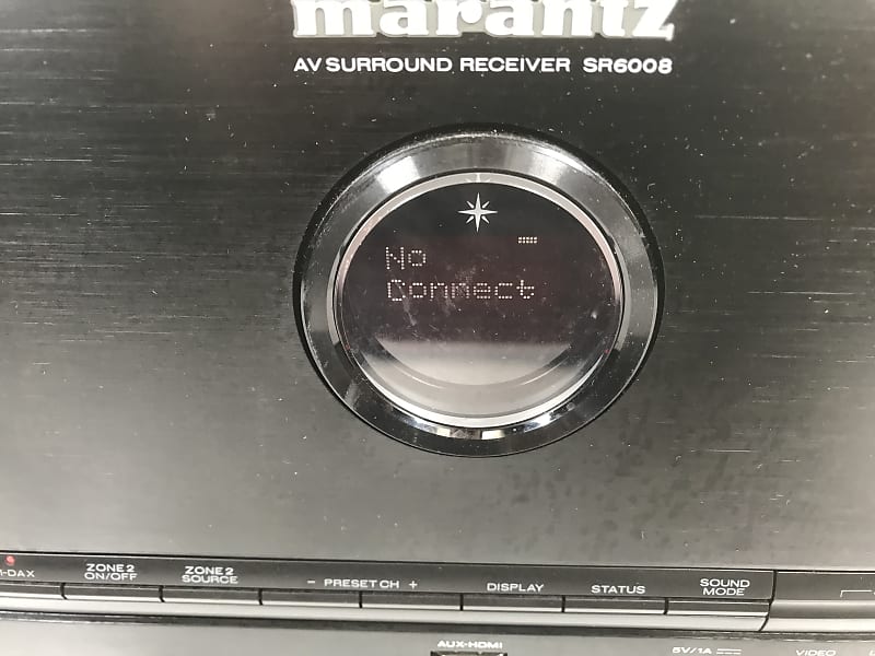 Marantz SR6008 7.2 High-End AV Receiver Black | Reverb