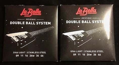 La Bella Strings - Electric - Double Ball Light 09-046 (2 Packs) image 1