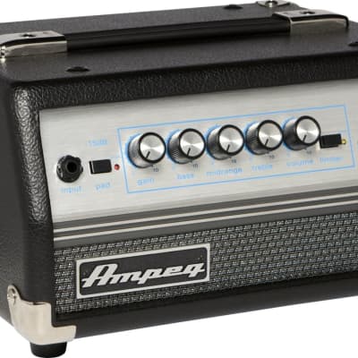 Ampeg Micro VR Head 200W Solid State Classic Style Bass Amplifier Head image 4