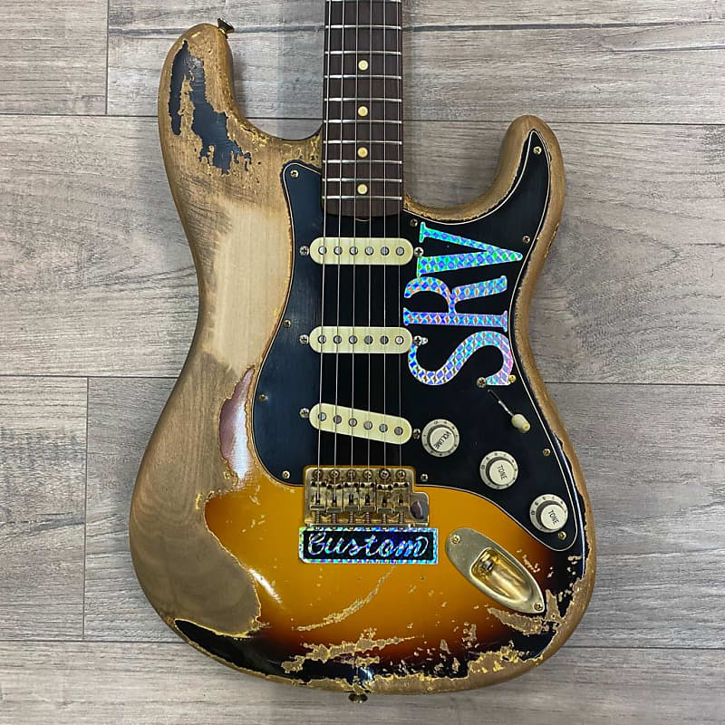 Lorenzi Guitars Artist Stevie Ray Vaughan 63 - 3 Tone | Reverb