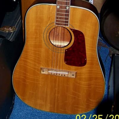 1968 Kay K6100 (?) Full Size Acoustic Guitar *Repair* for sale