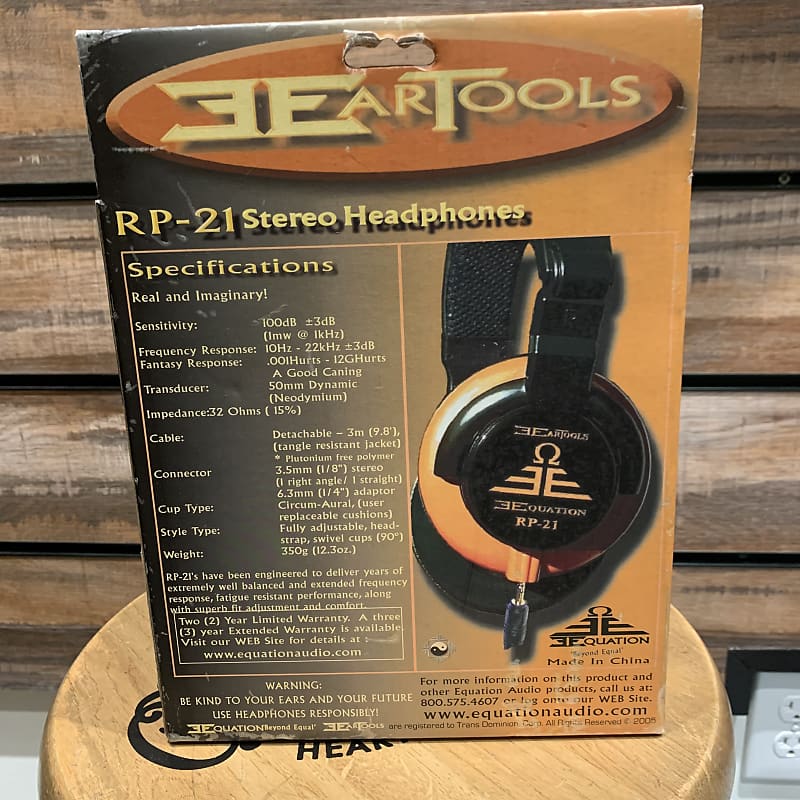 Equation RP-21 Stereo Headphones