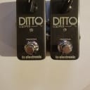 TWO TC Electronic Ditto Looper with TWO 9 Volt Boss Plugs