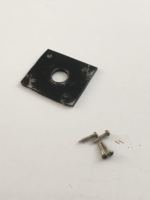 Gibson Style Relic Output Jack Naturally Aged Plate Vintage Reverb