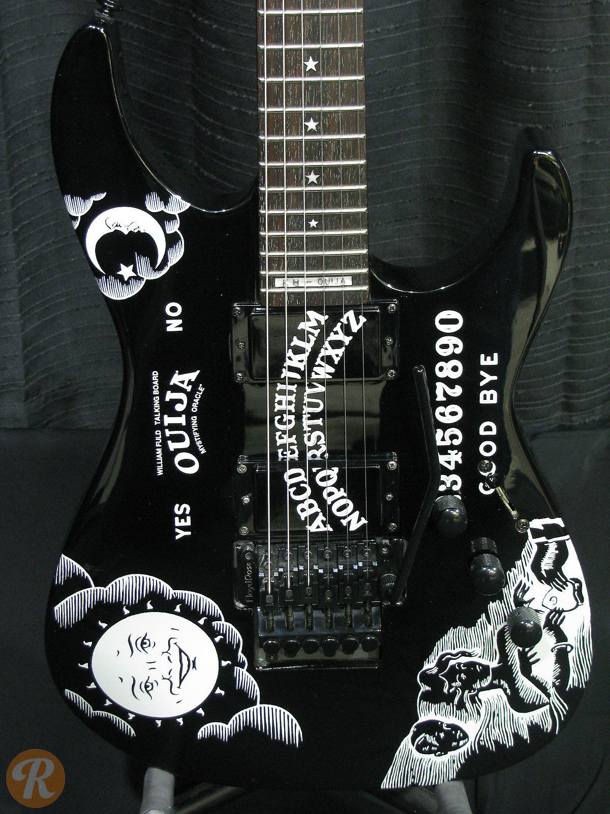 ESP LTD Ouiji Kirk Hammett Signature Black 2009 Reverb