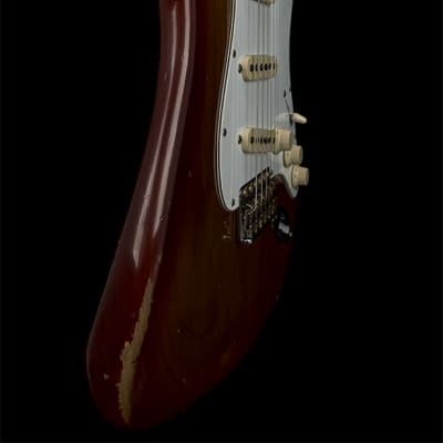 Fender Custom Shop Empire 67 Stratocaster Relic - Wide Fade Aged Cherry Sunburst #47391 image 6