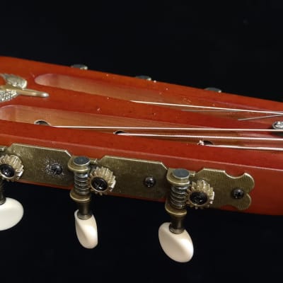 Minolian Parlour Resonator Guitar - Brass Body - 'Antique' Copper Finish image 7