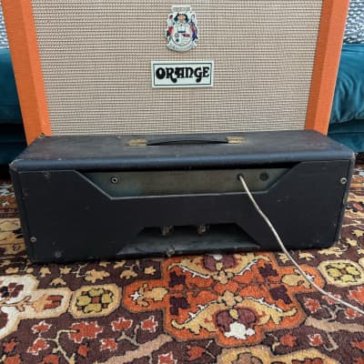 Vintage 1960s Carlsbro CS40-60 EL34 Valve Guitar Amplifier Head w/ Lay Down TFs image 9