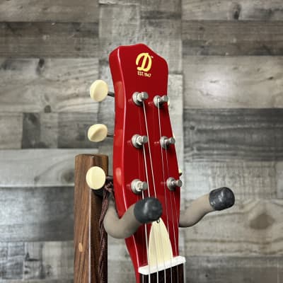 Danelectro '59 Triple Divine Electric Guitar - Red image 3