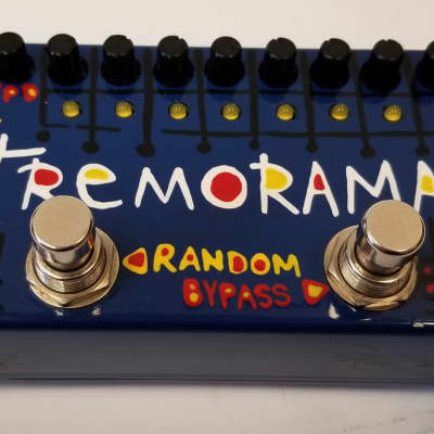 ZVex Tremorama Tremolo Hand-Painted Guitar Effects Pedal (TR-PAINTED) image 7