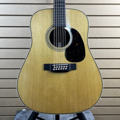 Martin HD12-28 12-String Acoustic Guitar - Natural w/OHSC & PLEK*D #829 image 1