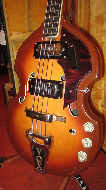 1966 Vox V283 Spider Hollowbody Bass image 1