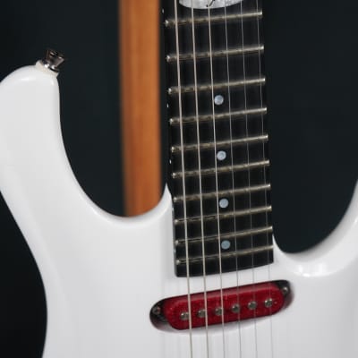Eklein/Flaxwood Audi White Electric Guitar image 3