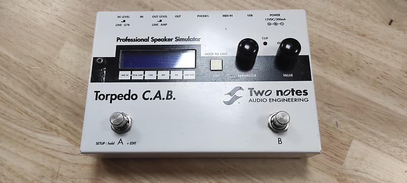 Two Notes Torpedo C.A.B. Speaker Simulator Pedal image 1