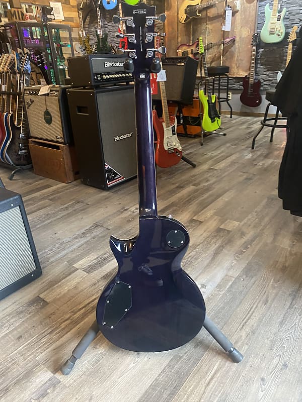 ESP LTD EC-256FM Electric Guitar, See Thru Purple Sunburst ESP LTD EC-256FM Electric Guitar, See Thru Purple Sunburst