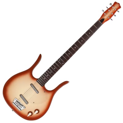 Danelectro Longhorn Baritone Electric Guitar ~ Copperburst for sale