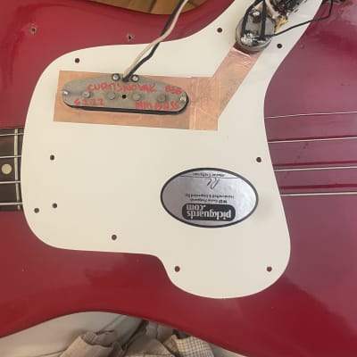Fender Musicmaster Bass 1972 - 1975 - Dakota Red image 8
