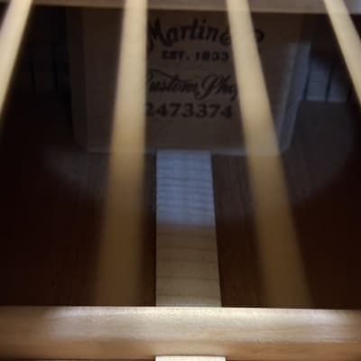 Martin d 18 style. Custom d dreadnought body Natural image 11