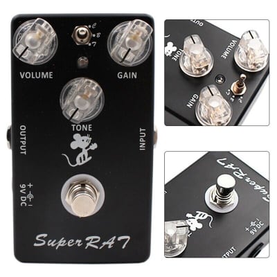 Mosky Super Rat Guitar Effect Pedal Hand-Made Three Mode