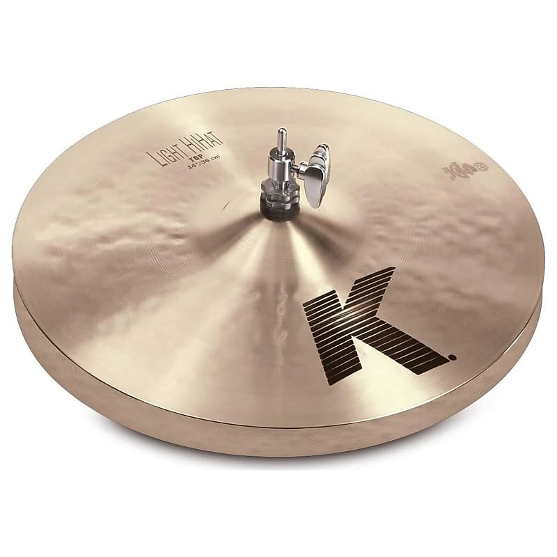 Zildjian 14 inch K Zildjian Light Hi-Hat Cymbals image 1