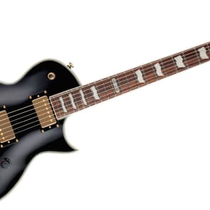 ESP LTD EC-256 Black Electric Guitar with ESP humbucker pickups image 2