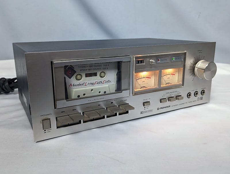 Pioneer CT-F500 Stereo Cassette Tape Deck - 1978 | Reverb UK