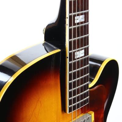 RARE 1958 Epiphone Gibson-Made Zephyr Regent Thinline E312T Electric - 2 New York Pickups, Cutaway image 16
